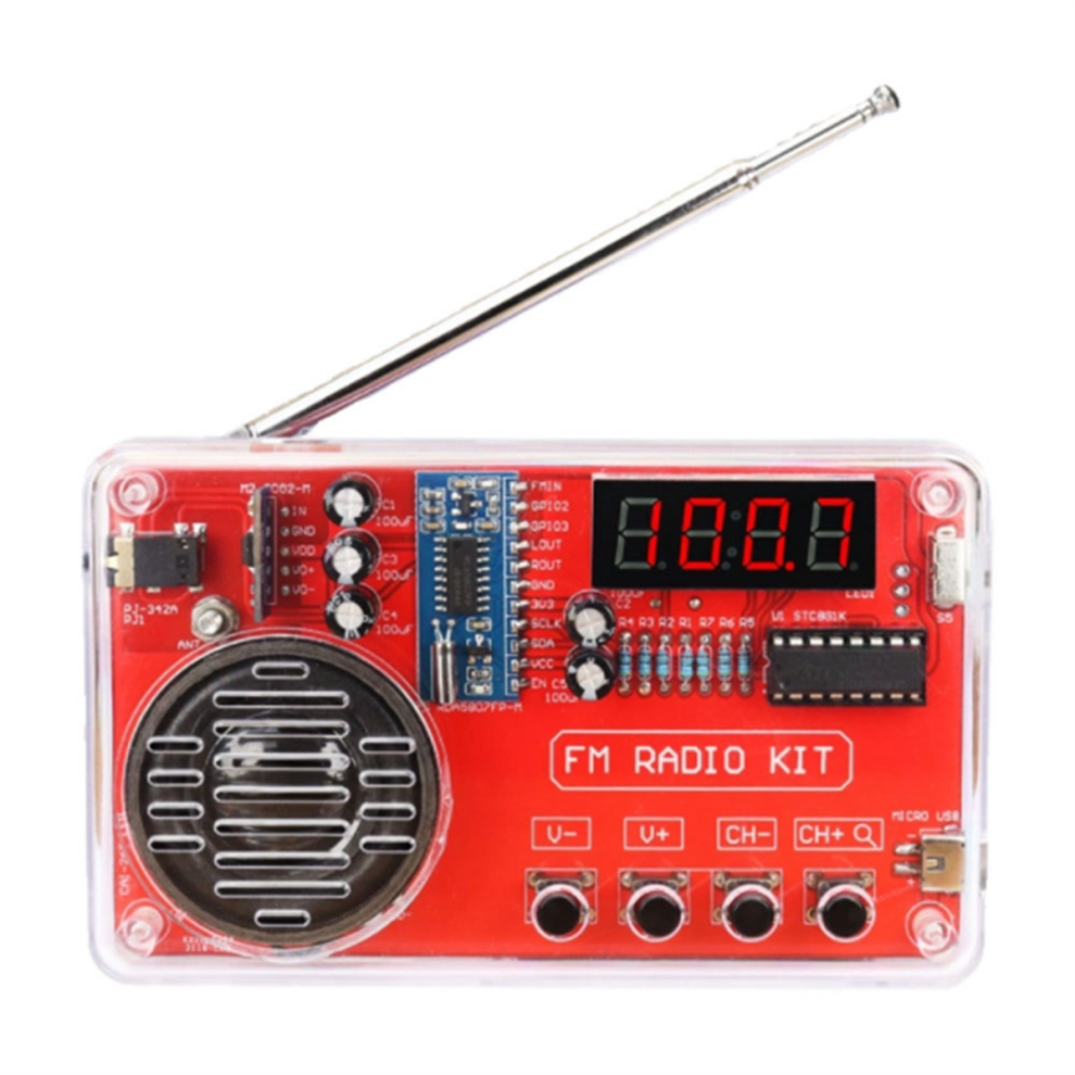 Fm Radio Diy Kit Electronic Assembly Soldering Practice Kit 4852580910257