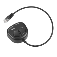 TWO Mute Switch Training Adapter Dual RJ9 Sockets to RJ9 Headset