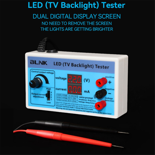 TV Backlight Tester Meter 0-230V Output Multipurpose EU Plug 2