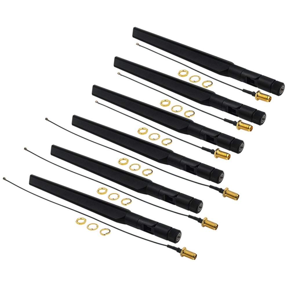 6Pcs For Banana Pi -R4 -R4-Nic-Be14 Wifi 7 Module Antenna 4852580909053