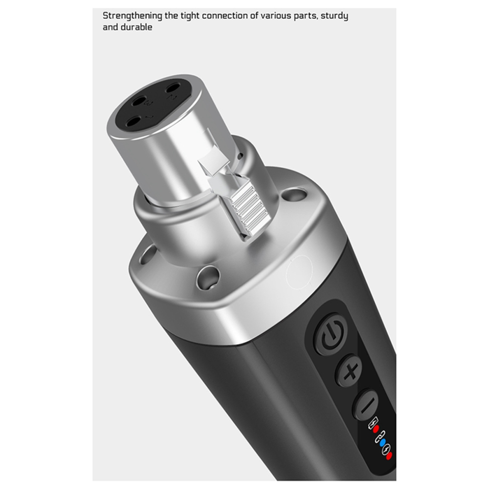 Nouveau système d'adaptateur XLR Émetteur-récepteur de microphone sans fil