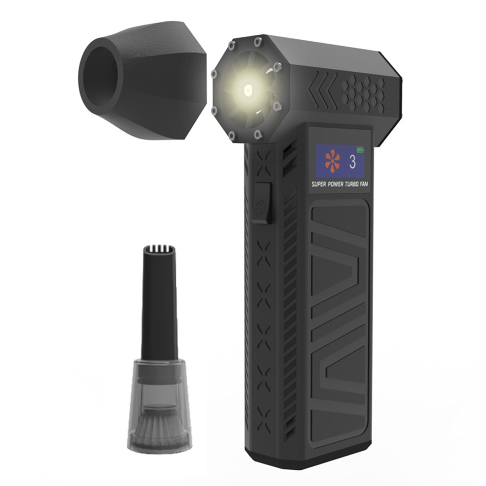 Mini Fan Electric Air Duster Air Blower 3Gear Adjustable,B-image-OPC-PHQPGDT-NEW