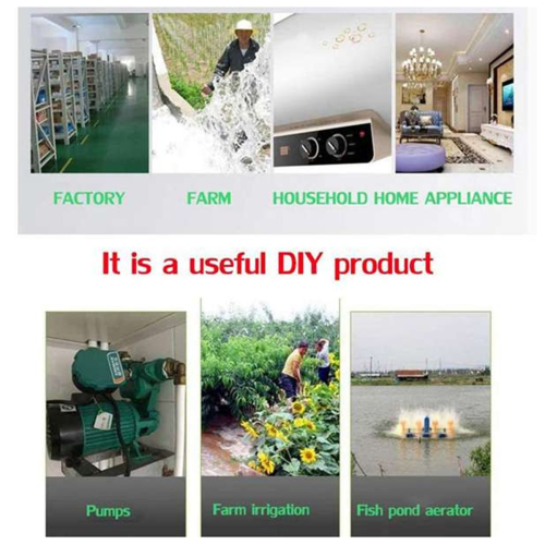 Ασύρματος Διακόπτης Ελέγχου με Τηλεχειριστήριο, 433MHz, 1 Κανάλι, 220V AC, 30A 1