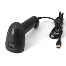 Universell USB‑ansluten 1D/2D streckkodsläsare, handhållen med QR-kodläsning