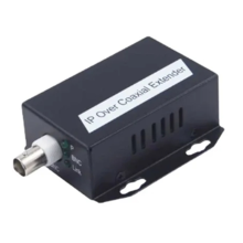 1 st Ethernet IP-extender över koaxial HD-nätverkskit för CCTV-kameror, svart