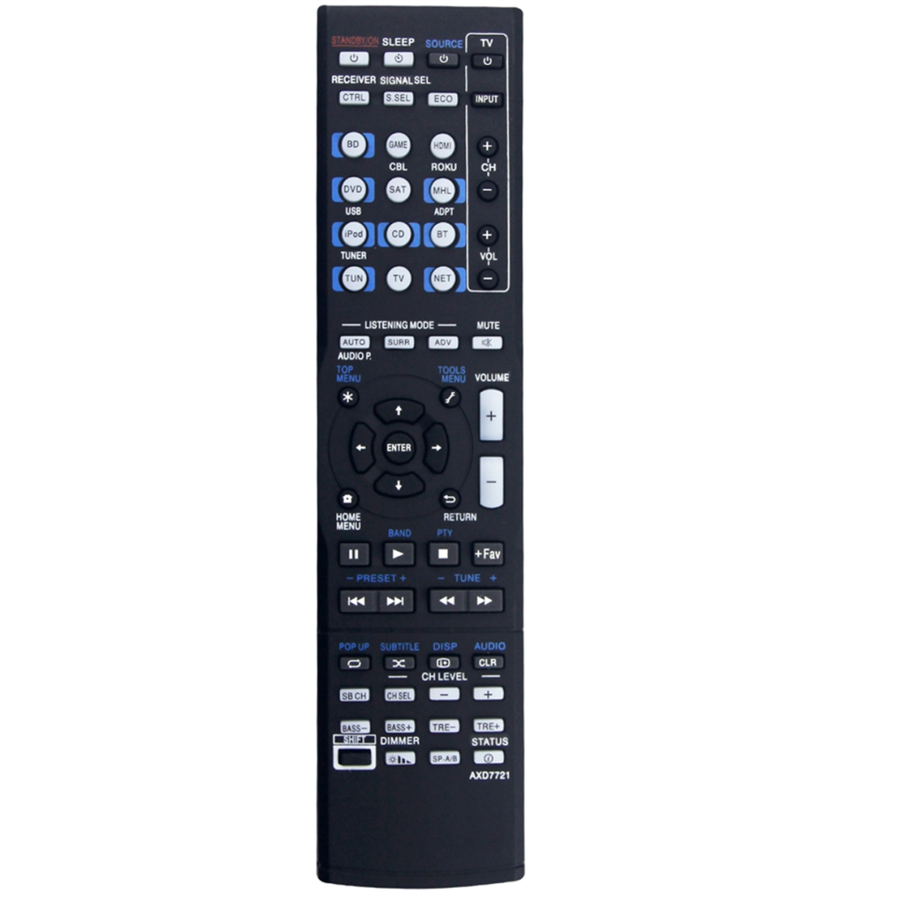 Replace Axd7721 Remote For Av Receiver Vsx-830 Vsx-830-K 4852580917409