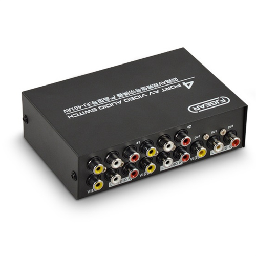 AV Switcher 4 Into 1 Out Av Head Interface Switcher 1