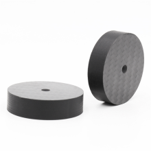 Koolstofvezel luidsprekerisolatie 40x10mm spikes basispad HiFi AMP