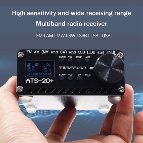 Δέκτης SDR για όλες τις ζώνες ραδιοφώνου ATS-20+ Plus SI4732 1
