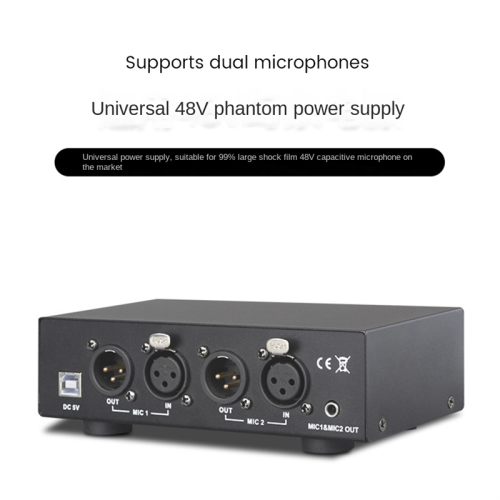 Τροφοδοτικό Phantom 48V USB διπλής μικτής εξόδου 1