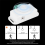 DC 12V 24V PIR-bewegingsmelder Functiecontroller Wit voor LED-strips 5