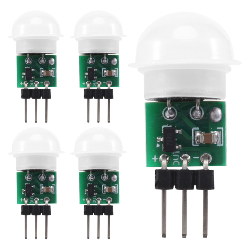 FamilyMall 5 Stück IR PIR Bewegungssensor Für AM312 DC 2,7 V Bis 12 V