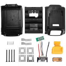 18V/20V litiumjonbatteriersättningssats i plast (utan battericell)