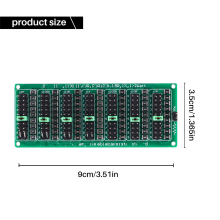 Decade 1R - 9999999R SMD-motståndsglidmotståndskortmodul 200V
