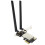 PCIE WiFi Card Adapter Bluetooth for PC Desktop Wi-Fi Antenna M.2 1