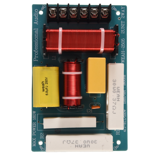 200W luidsprekercrossover 8 Ohm frequentiedeler voor 10 inch luidspreker
