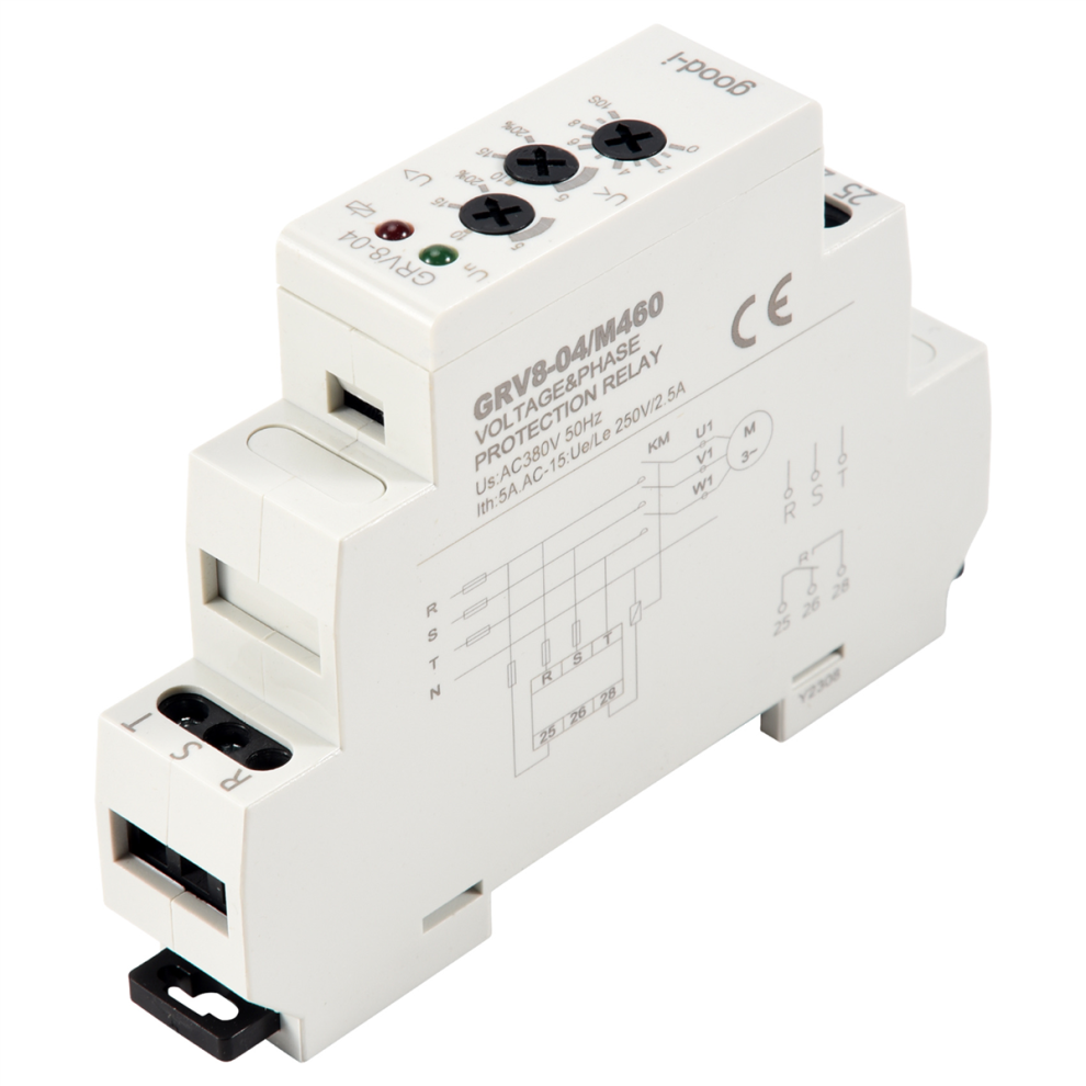 Grv8-04 M460 3-Phase Voltage Monitoring Relay Phase Control Relay 4852580950024