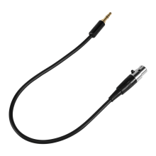 3,5 mm teleplugg till 3-polig XLR-hona för BM800 PC-hörlursförstärkare.