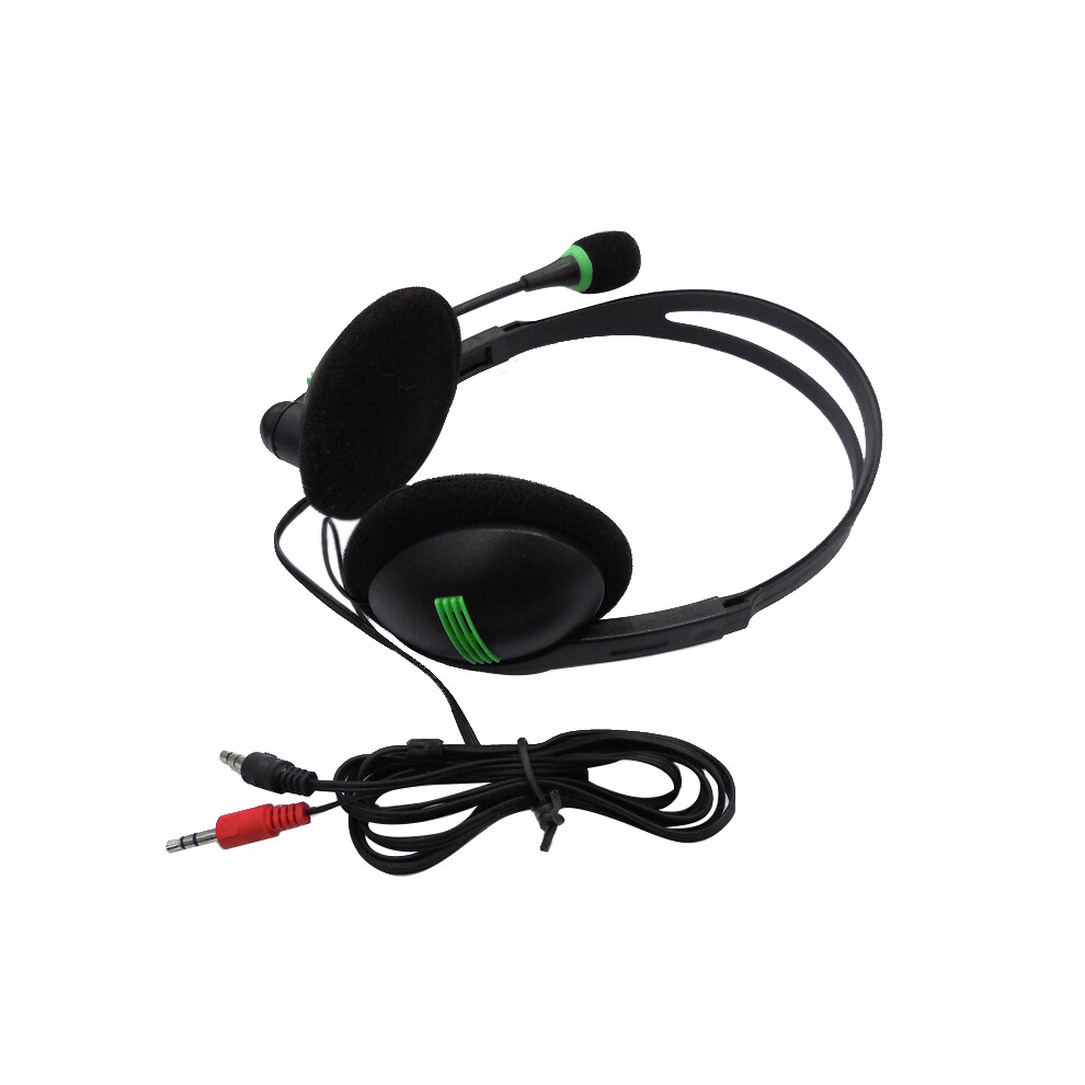 3.5Mm Audio Headset Computer Headsets With 270 Degree Boom Mic 4852580947895