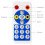 SP608E WS2812B Musikkontroll Inbyggd mikrofon Bluetooth-app 5