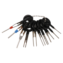 Kit de crimpagem de cabos elétricos automotivos com 11 peças/conjunto de ferramentas para remoção de terminais