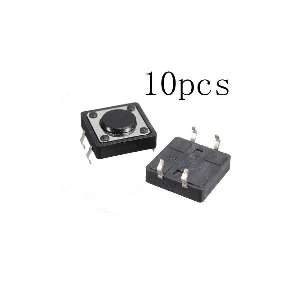 10Pcs Quality Mini Pcb Momentary Tactile Push Button Switch Spst 4852580958266