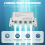 UTP 4-kanals passiv video balun-transceiver 5