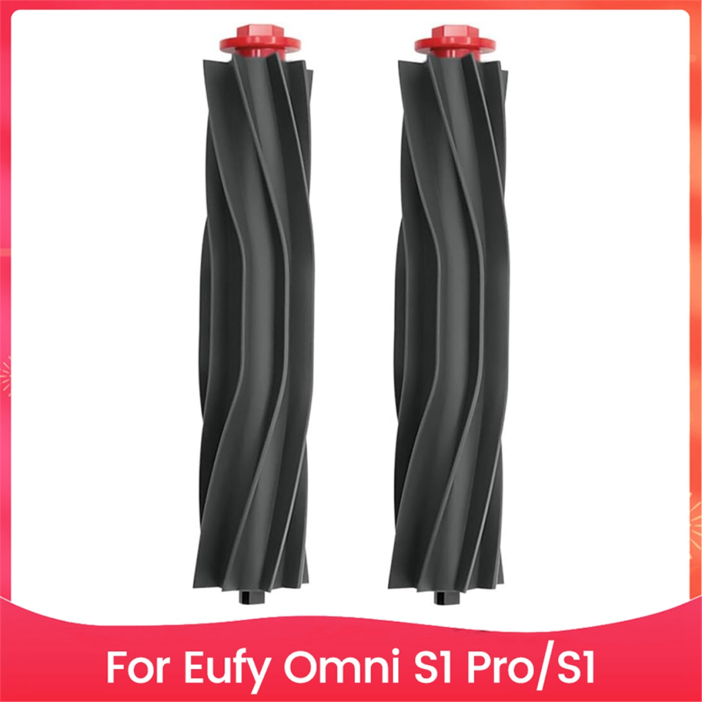 Main Brush Replacement for Omni S1 Pro and S1 Vacuum Cleaners - Includes 2 Roller Brushes