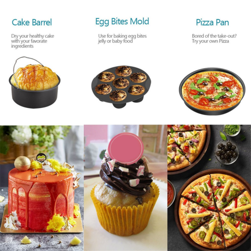 Acessórios para fritadeira de ar de 8 polegadas para Gowise Cozyna e 2