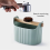 Large Capacity Espresso Grounds Container Milky white 7