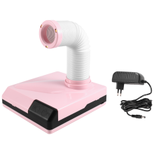 Limpiador de uñas de alta potencia de 60 W con doble filtro vertical y enchufe europeo