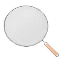 Cooking Frying Stainless Steel Anti Splatter Guard Oil Net 29cm