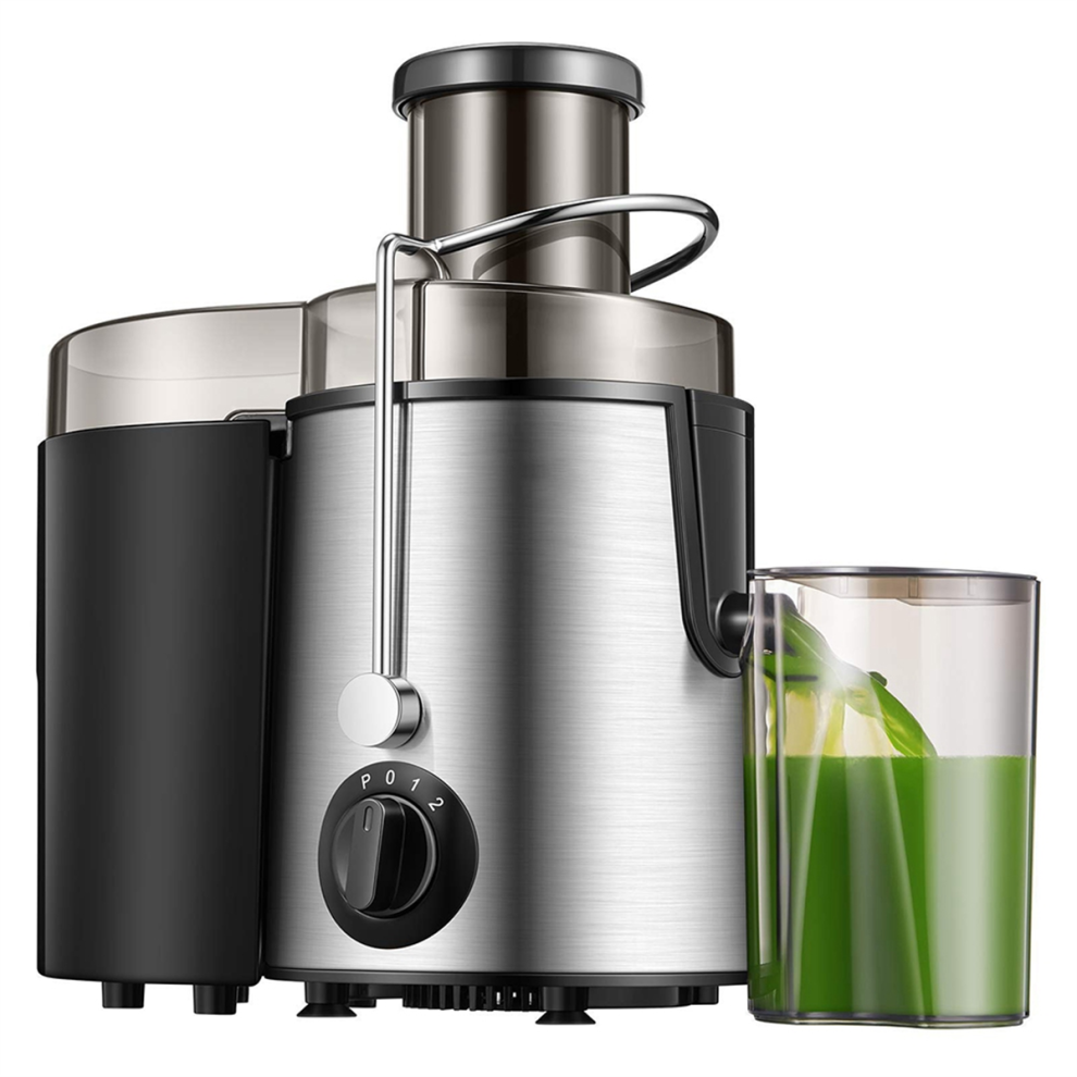 Stainless Steel Juicer Juicer Separation Electric Juicer EU Plug-image-OPC-PHQQ2ND-NEW