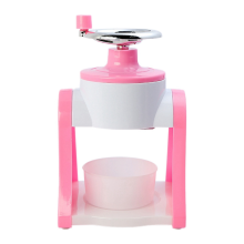 Ice Shaver Manual Hand Crank Shaved Mini Portable Snow Cone Machine