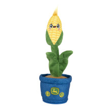 John Deere Toys - Peluche interactivo Corny Dancer - Juguete musical para beb s que repite lo que dices y reproduce m sica - Juguetes sensoriales