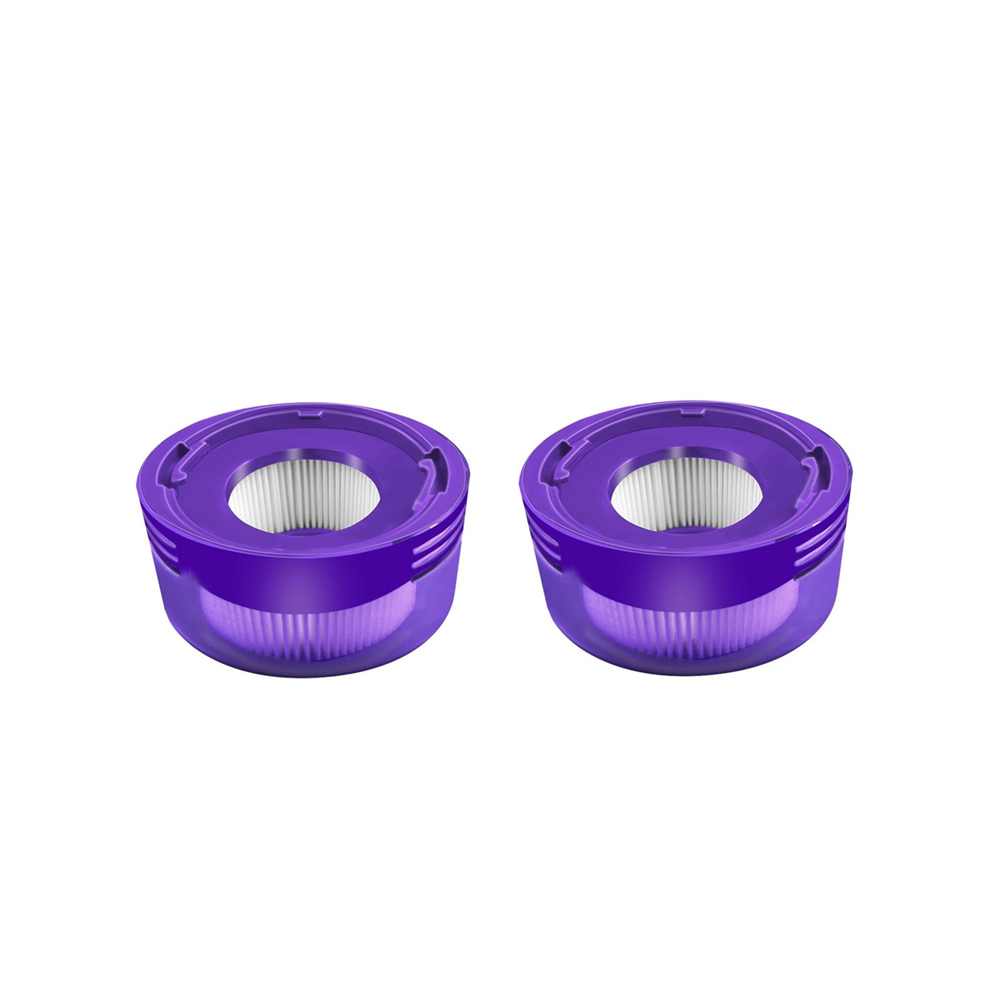 Lot de 2 filtres arrière pour aspirateur anti-acariens