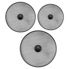 3Pcs Kitchen Splash Guard Splatter Screens Frying Pan Splatter Guard