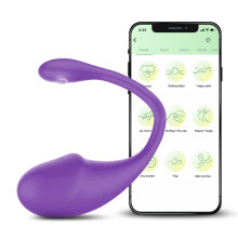 (Type 4) App-vibrators voor vrouwen Bluetooth G-spot dildo met lange afstand, vibrerend ei, vrouwelijke vaginale bal, slipjes, seksspeeltjes voor