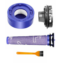 4 STÜCKE für V7 V8 Staubsaugermotor-Hinterabdeckungsfiltersatz