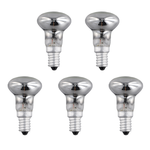 Λάμπες προβολέων Lava Lamp με βάση E14, R39, 30W, με ανακλαστήρα, σετ 5 τεμάχια