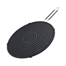 Silicone Splatter Screen Guard Nonstick Oil Grease Pan Lid Oil-Proof