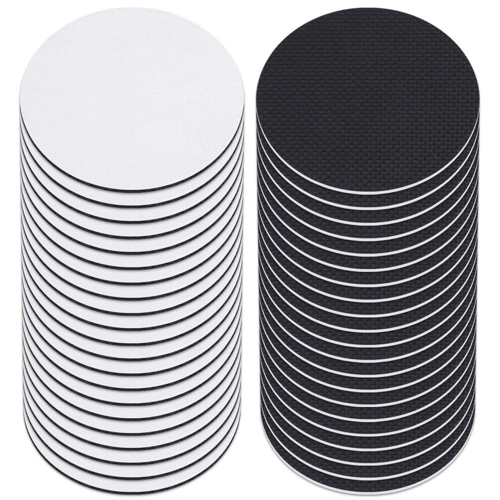 Round Sublimation Blank Coaster Sublimation Blank Coaster 42Pcs-image-OPC-PHQQ9BP-NEW