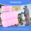Plastic Rectangle 8 Compartments Medicine Pill Box Pink 5
