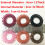 RN BEAUTY 27 Elastici per Capelli Spirale, Impermeabili, Multicolore, Diametro 4cm 4