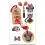 Disney Σετ Μπρελόκ Mickey και Minnie Mouse - Disney 2 τεμ. Μπρελόκ με αυτοκόλλητα 4