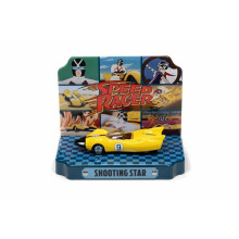 Johnny JLSP121 Lightning 1/64 Mach GOGOGO METEOR Issue Tin Diorama Speed Racer Shooting Star #9