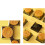 50 Pacote caixa de plástico mini bolo clara com fundo preto - caixa de muffin - caixa de bolo de lua 4