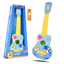 Baby Shark Kinder-Ukulele, Musikspielzeug fr Kleinkinder, Party, Gitarre, Ukulele, Geschenk, Spielinstrument fr Kinder, Jungen und Mdchen, mein er