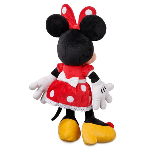 Disney Disney Store Επίσημο Μαλακό Παιχνίδι Minnie Mouse - 17 Ίντσες - Κόκκινο Φόρεμα με Πουά & Κορδέλα 2