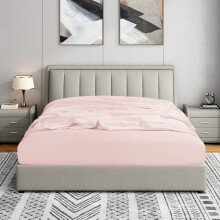 Cathay Home Queen Fitted Sheet  Double Brushed Ultra Soft  Wrinkle  Fade Resistant  16 Deep Pocket Fitted Sheet Only  Goo